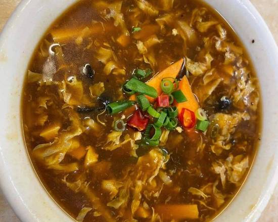Sour and Spicy Tofu Soup 酸辣汤